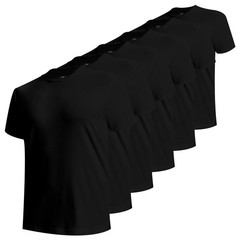 Bamboo Cool Mens Undershirts Moisture Wicking Crewneck T Shirts Breathable