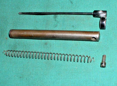 Colt Frontier Scout .22 Revolver STEEL EJECTOR HOUSING/ROD/SPRING/SCREW TJ9112
