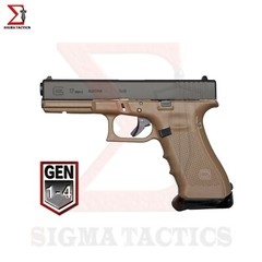Metal PRO Aluminum Flared Magwell Fits Glock (GEN 1 2 3 4) 17/22/24/31/34/35/37