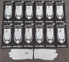 Golf Glove 12 Pack Genuine 100% Cabretta Leather Golden Eagle – FAST SHIPPING
