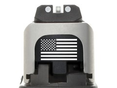 NDZ S&W SD9, SD40, 2.0, SD9 VE, SD40 VE Slide Cover Back Plate Aluminum Black