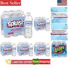 Wild Berry Flavored Water 16.9 Fl Oz Bottles Pack Of 30