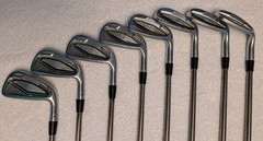 Cobra King Forged Tec Iron Set 4-GW • Graphite Recoil 660 F3 Reg Flex • Z-Grip