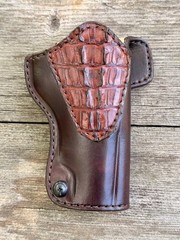 1911 5″ Govt Leather Holster Alligator