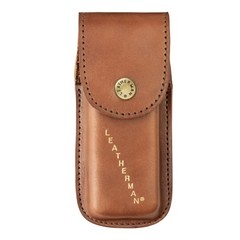 LEATHERMAN Heritage Leather Snap Sheath Multi-Tools, Brown, Large