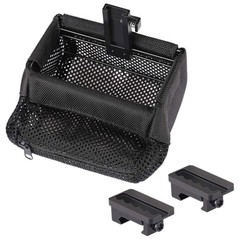 Mesh Brass Catcher Heat Resistant Shell Catcher Net with Picatinny Rail Mounts