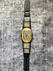 2001 FIGURES WWF Oval Intercontinental Champion Replica Belt
