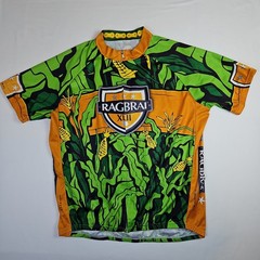 Primal Ragbrai XLII 2014 Full Zip Cycling Jersey Men’s XXXL Iowa Bicycle Corn