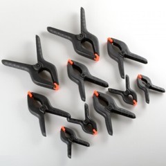 Tarp Clamp Set Spring Metal Clamp w/PVC coated Set ABS Plastic Spring Clamp Set