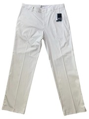 Nike Golf Tour Performance Pants Mens 36×32 White Chino Dri-Fit Swoosh Twill