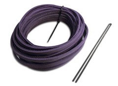 RAWLINGS/TANNERS PREMIUM LEATHER GLOVE LACE 3/16″ BY 72″ PURPLE