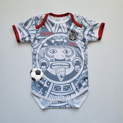 Baby one piece baby Mexico futbol white jumpsuit bebe
