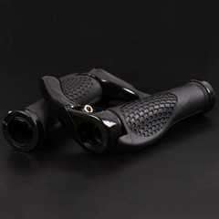 Bike Grips Rubber Mountain Bicycle MTB Handlebar Ergonomic Cycling Lock On Bar