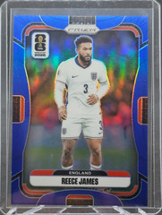 2026 Panini Prizm World Cup Reece James Blue Prizm England 1/40