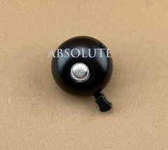 CLASSIC BLACK ROYAL CROWN SPINNER BELL VINTAGE SCHWINN CRUISER TANK HANDLEBAR.