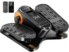 Under Desk Elliptical Machine Seated Pedal Exerciser (Orange)