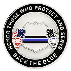 PinMart’s Thin Blue Line Large Ball Marker