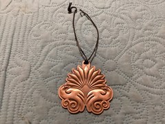 PALMILLA METAL GOLF BAG TAG w/STRING; LAS CABOS, MEXICO;EXC. COND/FREE POSTAGE!!
