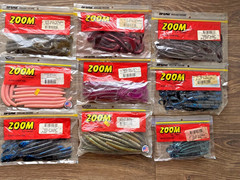 NEW LOT ZOOM SUPER SALT PLUS DEAD RINGER MAG Fishing Bait Soft Plastic 2.3 LBS.