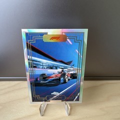 2023 Topps Chrome Formula 1 F1 Silverstone Art Du Grand Prix Refractor