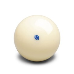 Aramith Premium Pool Cue Ball 2 1/4″ with Blue Logo