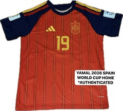LAMINE YAMAL SIGNED SPAIN WORLD CUP 2026 JERSEY BECKETT COA