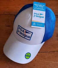 PGA Golf Junior League Youth Baseball Cap PGA Reach Garb Polyester Hat NWT