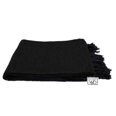 Yoga Blanket | Solid Color Woven Mexican Blanket | Outdoor or Indoor Hot Yoga