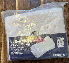 Perris Set of 2 No Bow Wraps 12″ X 30″ new in package