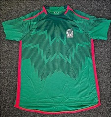 Mexico National Team Soccer World Cup 2022 Home Jersey Green Size S-XXXL
