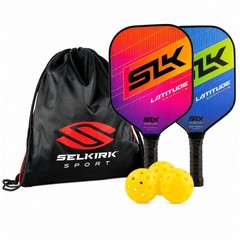 Selkirk Latitude Pickleball Paddle Starter Bundle NEW 8902_SLK