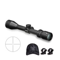 Vortex Diamondback 4-12×40 Riflescope with 1 In Scope Rings and Hat