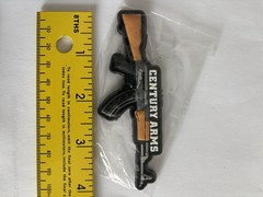 Century Arms Tactical Patch Rubber Black/Tan Firearm Design Easy to Apply 3×1 in