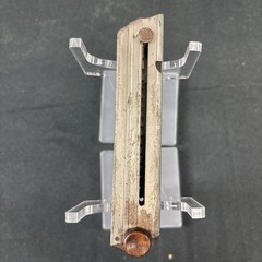 8 Round 7,65mm .30 Luger 9mm Luger P.08 Pistol Wood Base Magazine, Unmarked