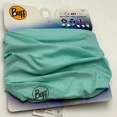 Buff CoolNet UV+ Multifunctional Neck Gaiter Unisex Adults One Size Teal Stretch