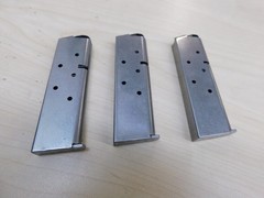 3 – NEW – 7rd Magazines for Colt Government .380acp – Metal Form (S395-B)