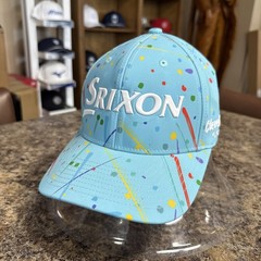 NEW LTD ED SRIXON TOUR INK COLLECTION SNAPBACK GOLF HAT. LT BLUE OSFA. NWT