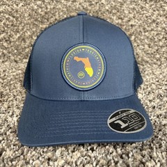 Travis Mathew Florida Later Gator 2.0 Golf Hat Blue Snapback Stretch Flexfit New