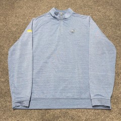 Peter Millar Scotty Cameron Jack Donkey Perth Quarter Zip Performance Men Large