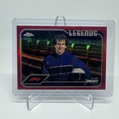 2024 Topps Chrome Formula 1 F1 Alain Prost Red 1/5 #200