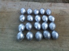 2 oz – 3 oz – 4 oz – 5 oz EGG SINKERS RIVER LAKE Big Catfish Carp