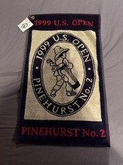 1999 US Open Pinehurst No 2 Vintage Golf Towel – NEW – Made in Belgium