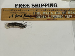 Vintage Rebel 2″ Body Weedless Crayfish Lure – Used* TACKLE BOX FIND CRANKBAIT