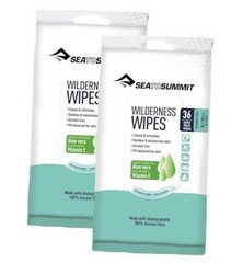 Wilderness Wipes Rinse-Free Shower Wipes 2-Pack (36 wipes per pack)