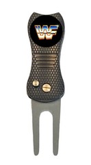 WWE/WWF World Wrestling Federation Golf Ball Marker + Switchblade Divot Tool