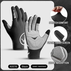 Full Finger Cycling Gloves Breathable Mountain Racing Bike Gloves for Men Women