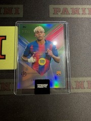 2026 Topps Total Football TTF Chrome Barcelona Lamine Yamal Green /75