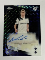 2026 Topps Chrome UCC Black Geometric CLA-MD Luka Modric Auto 09/10