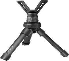 Portable Tripod Rifle Shooting Rest for Table Bench Shooting Range Practice, Adj