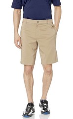 Nike Dri-Fit Core Flex Standard Fit Shorts Mens Tan Khaki Golf Performance NEW